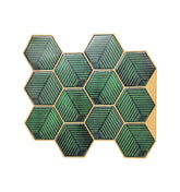 Green Peel and Stick Wall Tiles